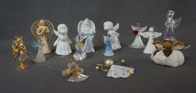 Appraisal: Porcelain Metal Glass Glass Home decorator pieces Christmas decor No