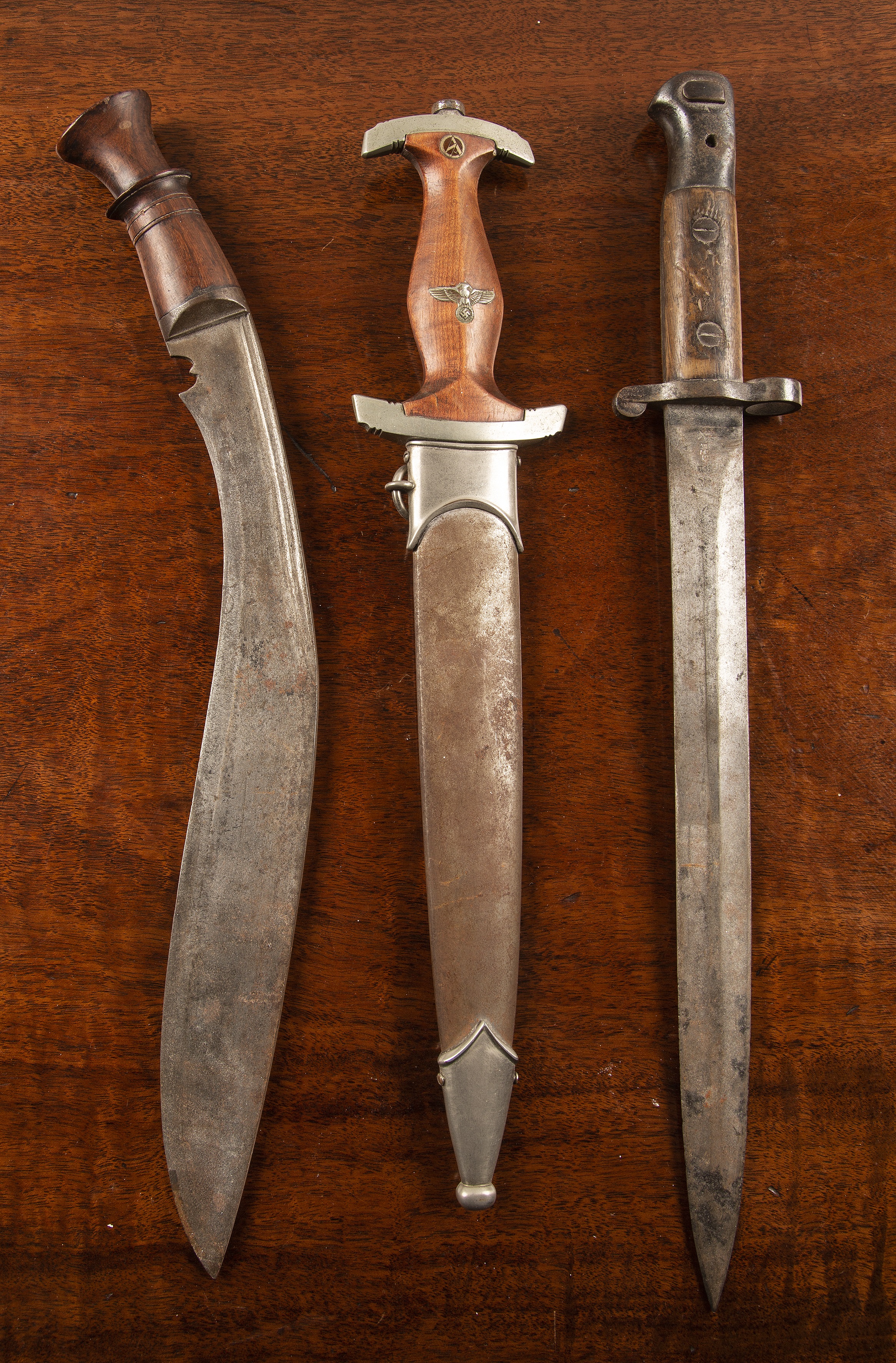 Appraisal: S A daggerGerman Second World War NSKK with aluminium hilt