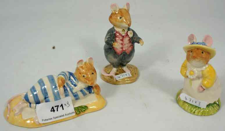 Appraisal: Royal Doulton Brambly Hedge Mr Saltapple DBH Dusty Dogwood DBH