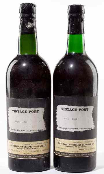 Appraisal: Warre's Vintage Port bottles ts lbsl''There is still plenty of