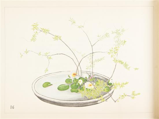 Appraisal: Sale Lot JAPAN TESHIGAWARA SOFU Selected Arrangements of Moribana and