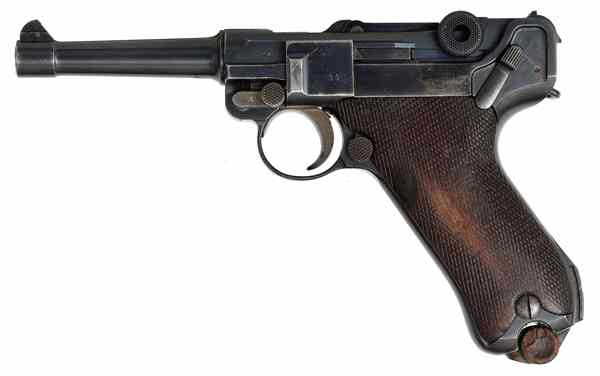 Appraisal: WWI DWM P Luger Pistol mm cal '' barrel S