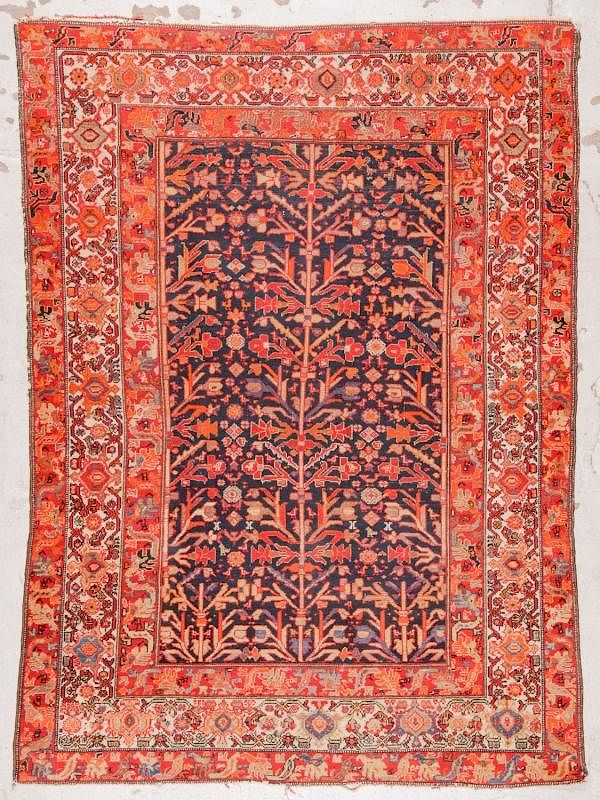 Appraisal: Antique Malayer Rug Persia ' '' x ' '' Antique