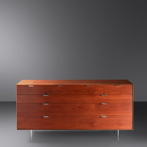 Appraisal: George Nelson Associates American - Thin Edge CabinetHerman Miller USA