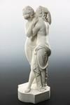 Appraisal: PORCELAIN STATUE - 'The Kiss' in Parian Bisque tall square