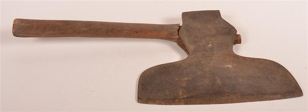 Appraisal: th C Chester PA Broadhead Iron Axe th C Chester