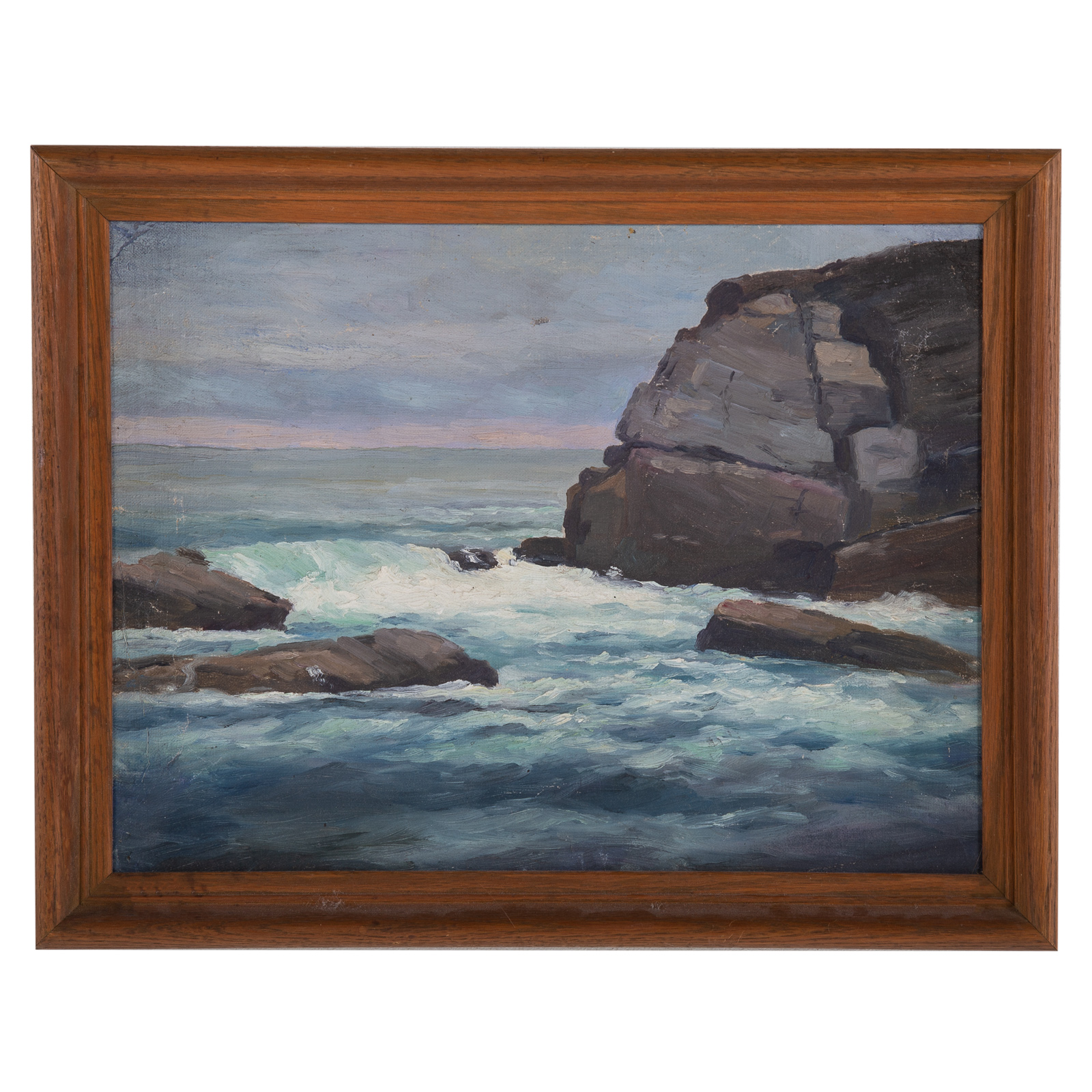 Appraisal: CHARLES E DUNCAN RODICK MONHEGAN ISLAND OIL Charles Elliott Duncan