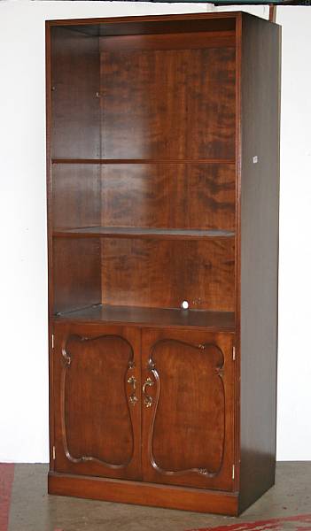 Appraisal: A pair of Contemporary bookcase cabinets Diani Brothers late th