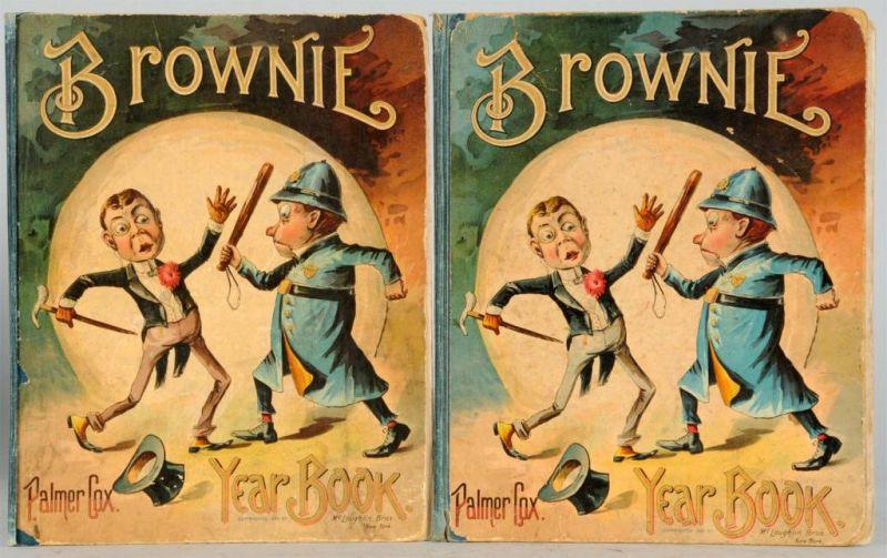 Appraisal: Lot of Vintage McLouglin Bros Brownie Books Description Dated Few