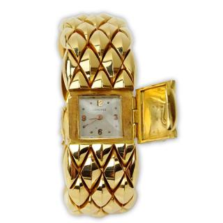 Appraisal: Lady's Vintage Heavy Karat Longines Manual Movement Bracelet Watch Lady's