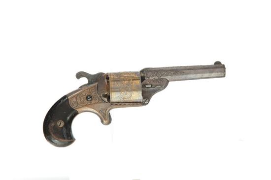 Appraisal: MOORE'S PATENT FRONT LOADING TEAT FIRE REVOLVER Manufactured by the