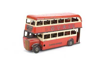 Appraisal: Triang Minic M Double Decker Bus Version with cream upper