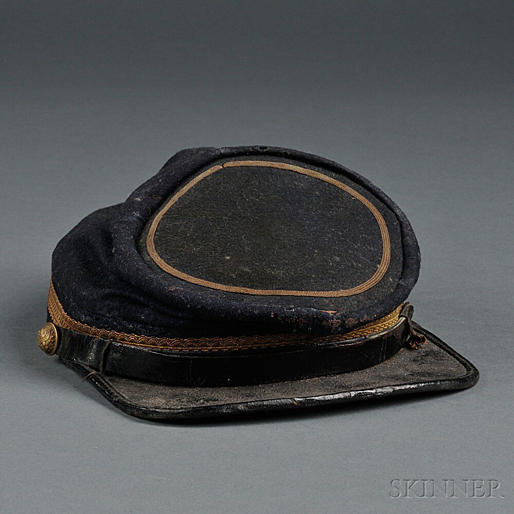 Appraisal: Pennsylvania-made Kepi c mid to late th century dark blue