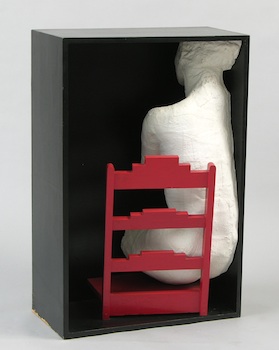 Appraisal: George Segal American - Girl in a Chair Limited edition