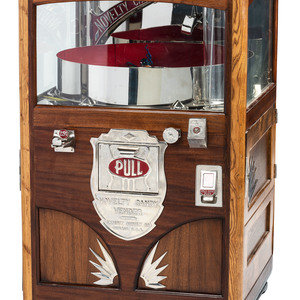 Appraisal: An Exhibit Supply Co Novelty Candy Vender Claw Machine Chicago