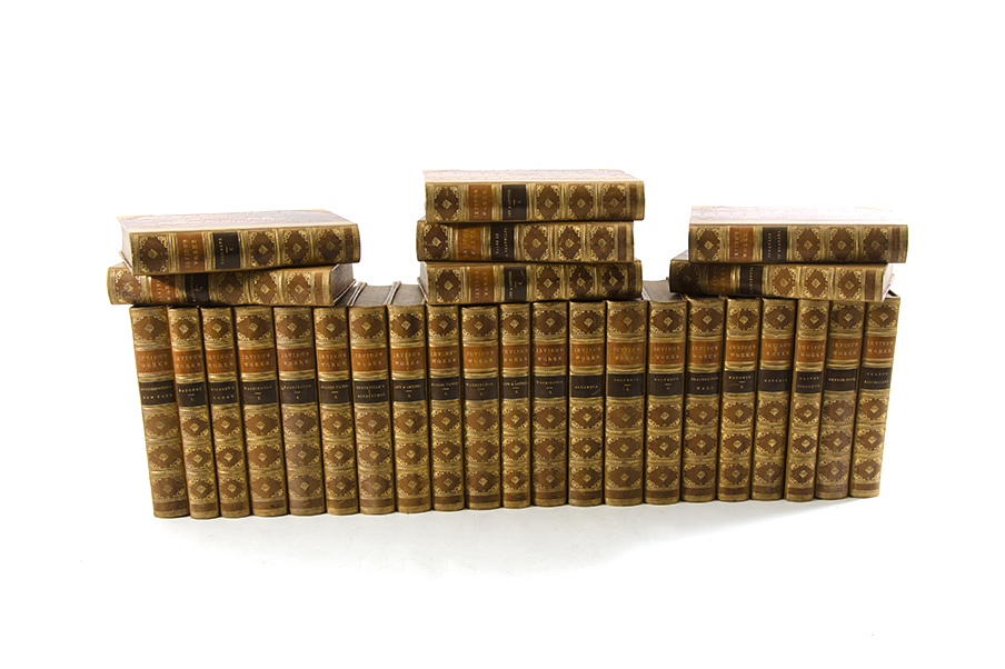 Appraisal: VOLUMES WORKS OF WASHINGTON IRVING BOOKS volumes total published J