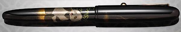 Appraisal: NAMIKI Maki-e Panda Fountain Pen Painted using the ancient art