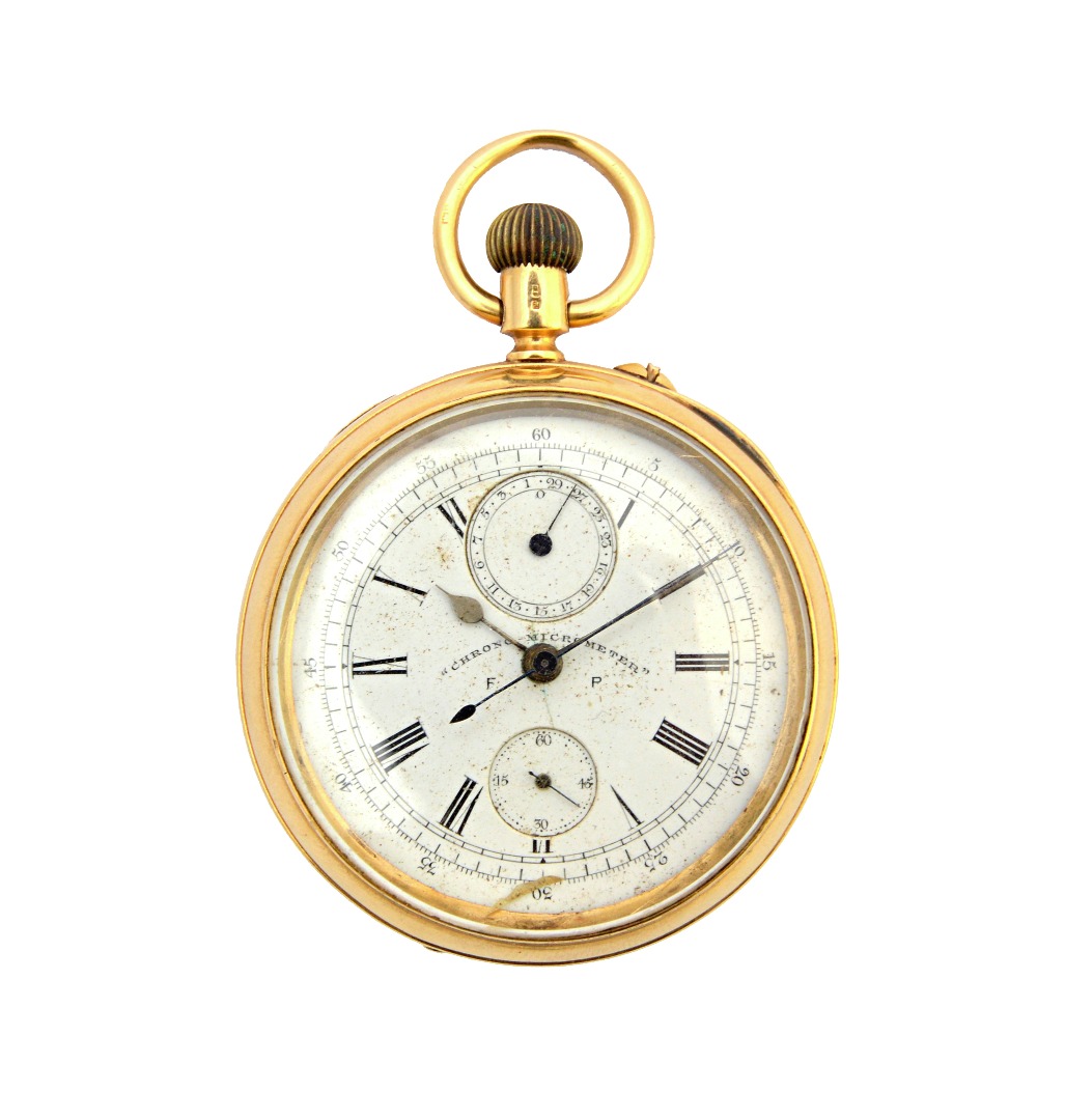 Appraisal: A gentleman's ct gold cased keyless wind openfaced thirty minute