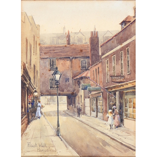 Appraisal: English School early th c - Flask Walk Hampstead signed