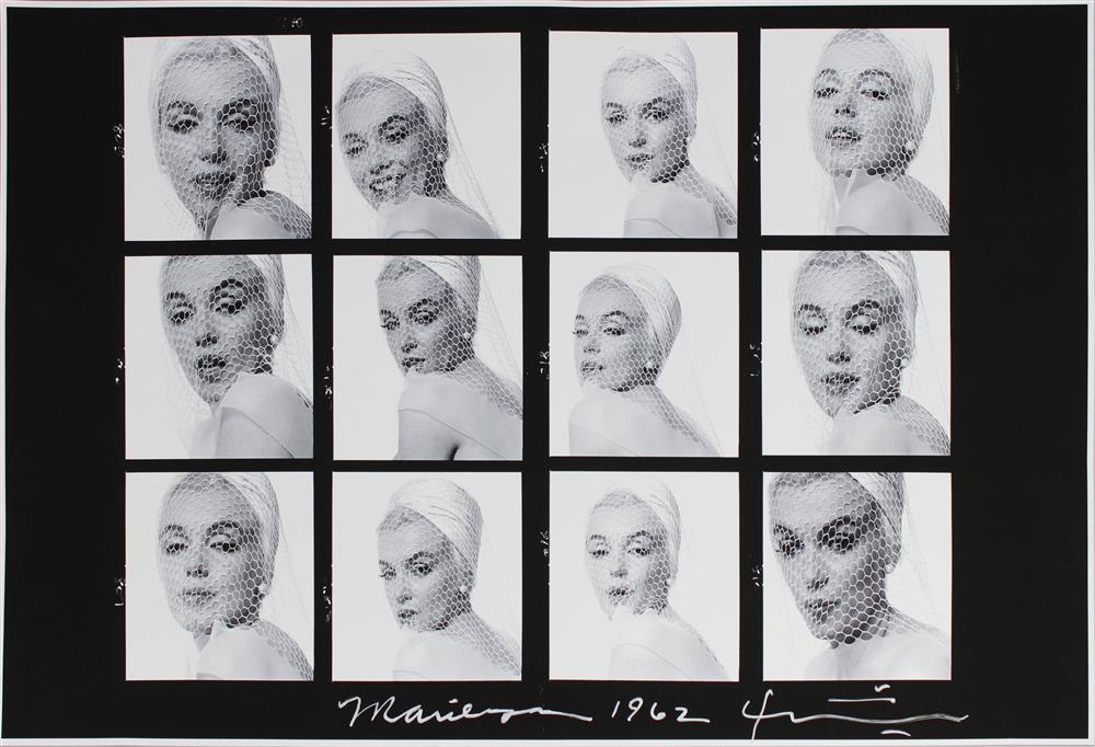 Appraisal: MARILYN MONROE AND BERT STERN THE LAST SITTING CONTACT SHEETS