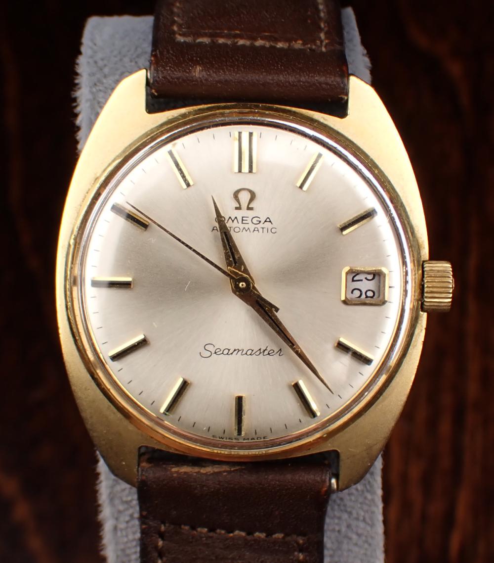 Appraisal: MAN'S VINTAGE SWISS OMEGA SEAMASTER WRISTWATCH IN ORIGINAL BOX Omega