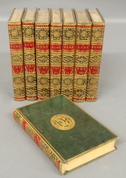 Appraisal: - Books- eight volumes History of England Hume David Dublin