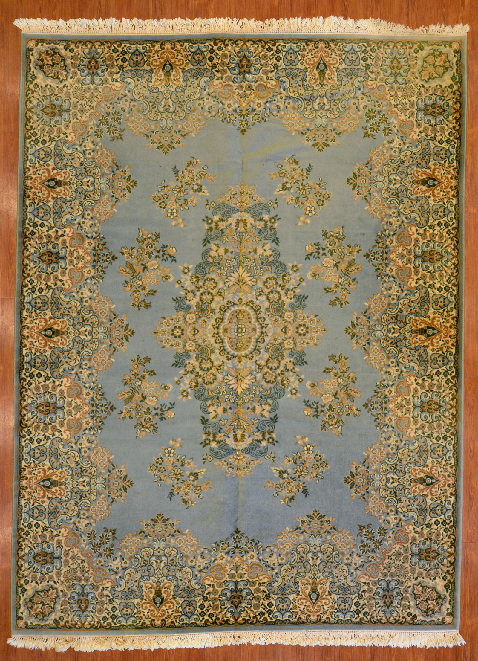 Appraisal: KERMAN STYLE MACHINE MADE RUG X Third quarter- th century