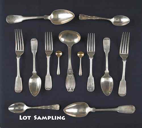 Appraisal: Miscellaneous group of Tiffany and Co sterling silver flatware ozt