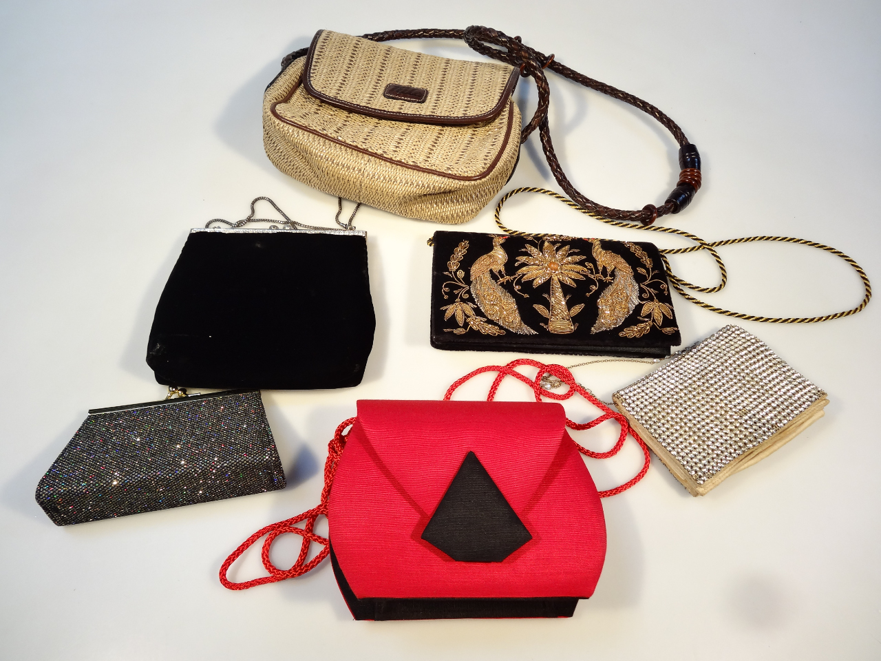 Appraisal: Various evening bags to include Tula the main body cm