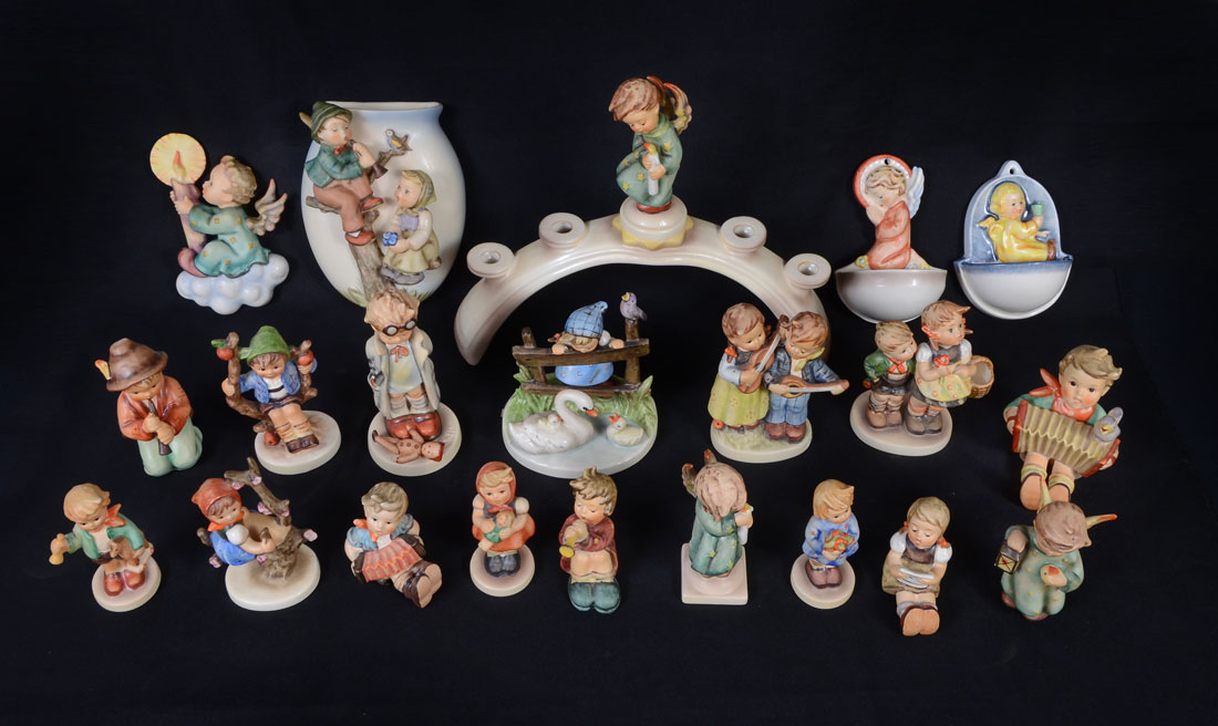 Appraisal: COLLECTION OF GOEBEL HUMMEL FIGURINES An assembled collection of Hummel