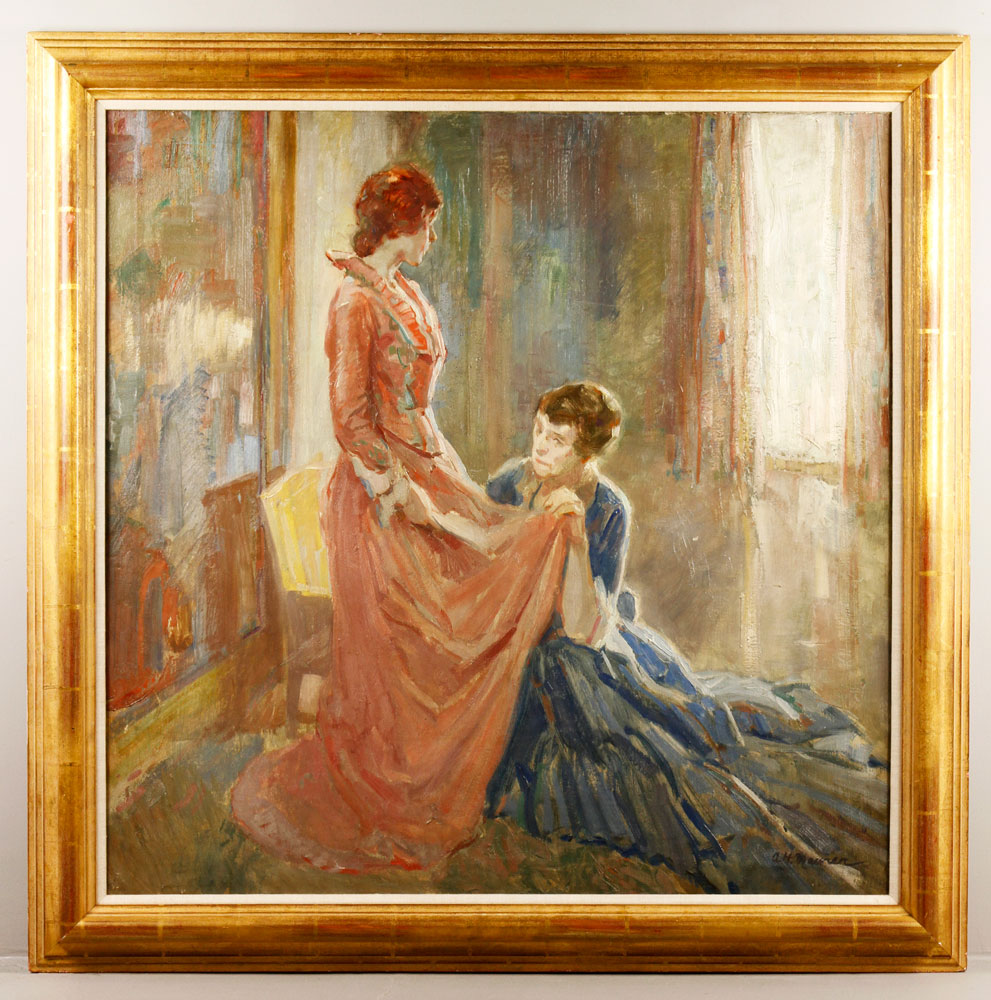 Appraisal: - Maurer The Fitting O C Alfred Henry Maurer -