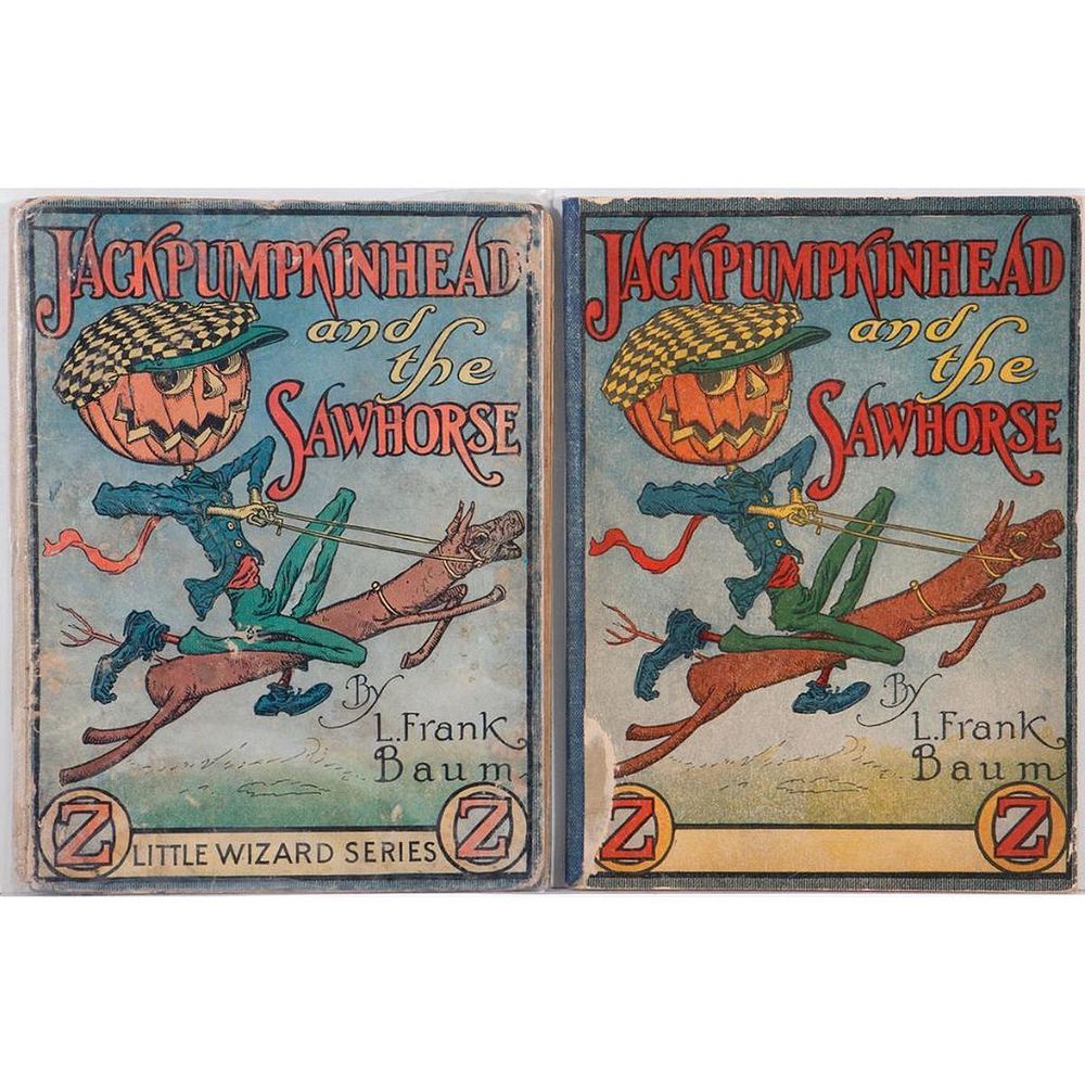 Appraisal: Two scarce editions of Jack Pumpinhead and the Sawhorse by