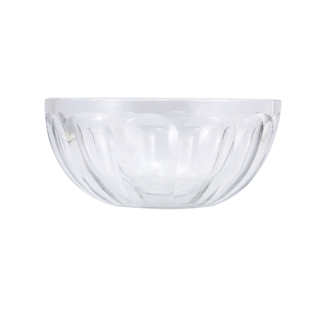 Appraisal: Baccarat Colorless Cut Glass Center Bowl Diameter inches