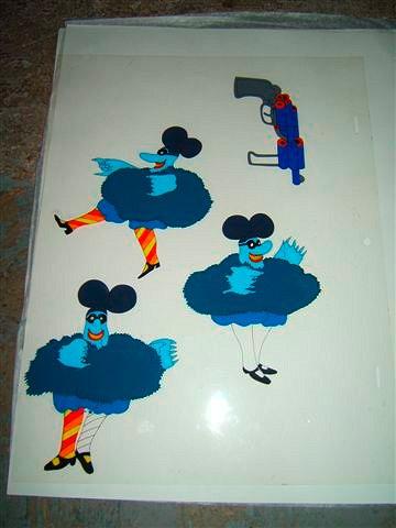 Appraisal: THE BEATLES YELLOW SUBMARINE - An original animation Cel depicting