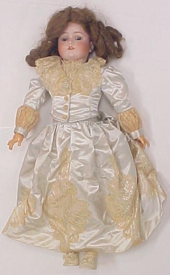 Appraisal: Doll bisque head S H girl open mouth one eye