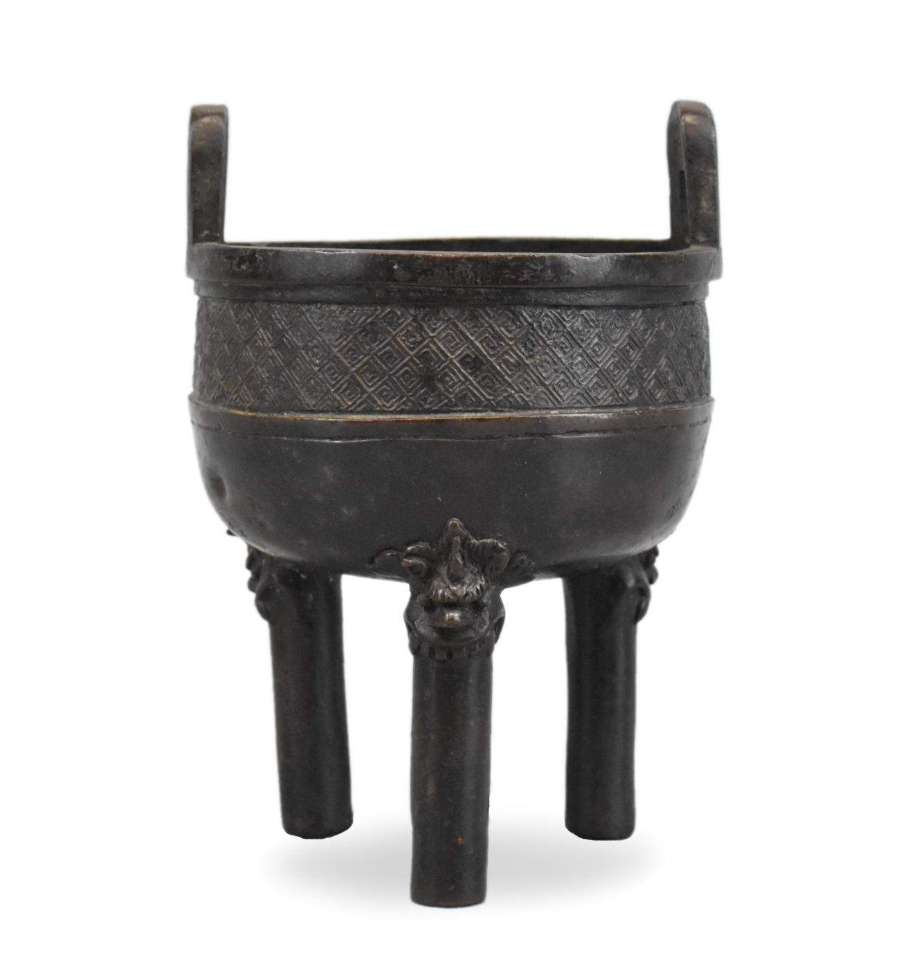 Appraisal: A Chinese bronze tripod Ding censer dating from the -