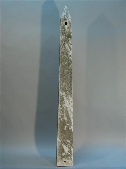 Appraisal: OBELISK GARDEN SCULPTURE h w d in Provenance Property of