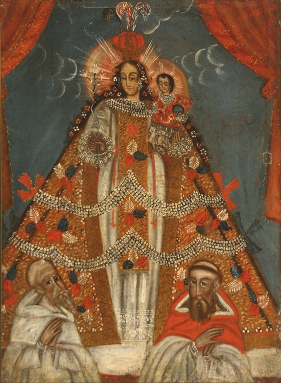 Appraisal: Spanish Colonial School th- th Century La Virgen de Ponata