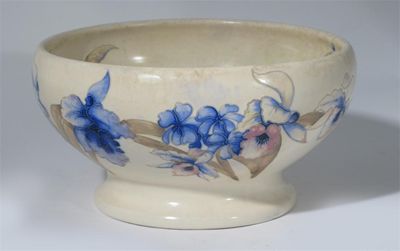 Appraisal: Frilled and Slipper Orchids' a Moorcroft Pottery bowl designed by