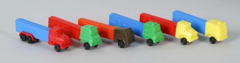 Appraisal: Lot of Truck Pez Dispensers Condition Near Mint