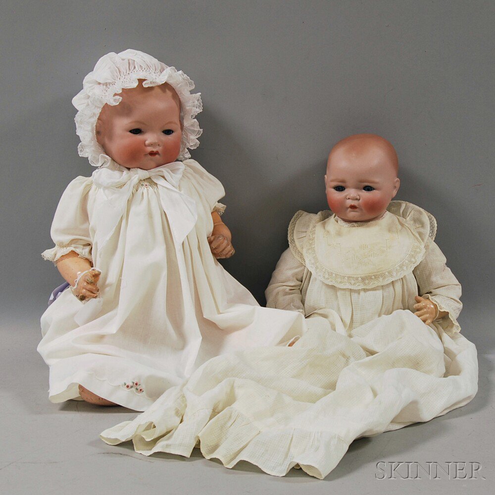 Appraisal: Large Kestner Century Doll and AM Dream Baby Germany one