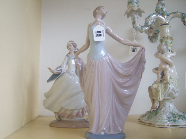 Appraisal: A Lladro figure modelled as a lady in a ball