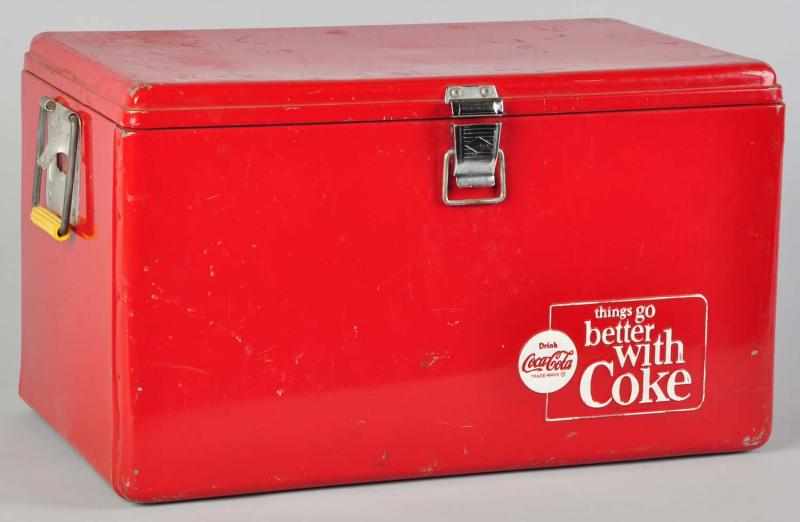 Appraisal: Coca-Cola Picnic Cooler s Not commonly found like most of