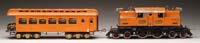 Appraisal: STANDARD GAUGE IVES R ELECTRIC LOCOMOTIVE WITH CAST IRON FRAME