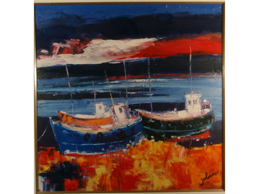 Appraisal: John Lowrie Morris Storm Bunesson Pier Limited edition Giclee no