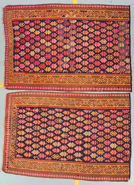 Appraisal: A pair of Turkish Kilim rugs size approximately ft in