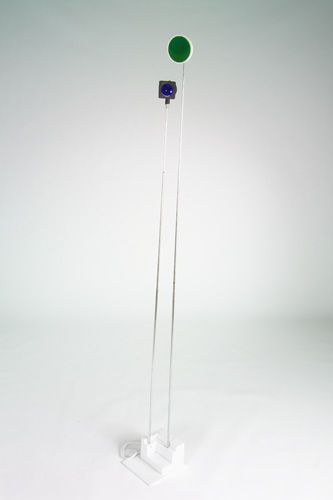 Appraisal: VASSILAKIS TAKIS TS Kinetic sculpture from the Signals Series consisting