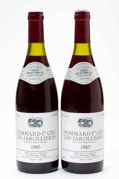 Appraisal: PommardPousse d'Or Les Jarollieres bottles - cm - cm ssos