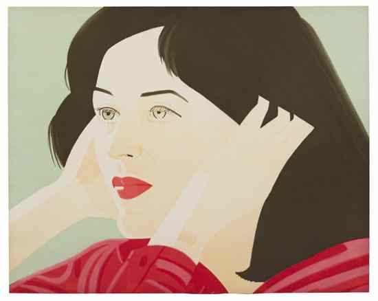 Appraisal: Alex Katz American b Joan color aquatint Crown Point Press