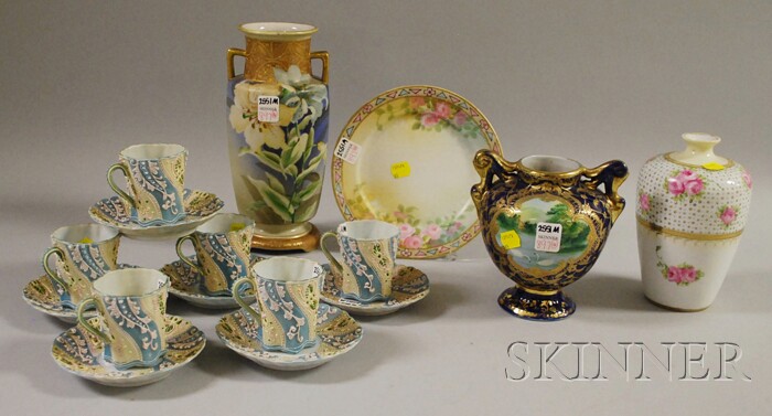 Appraisal: Seventeen Pieces of Assorted Decorated Japanese Porcelain including a set